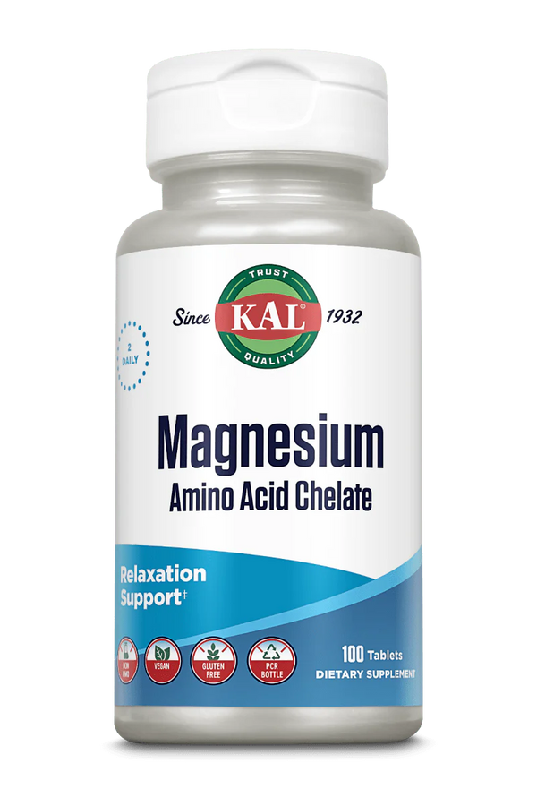 Magnesium Amino Acid Chelate  100ct by Kal