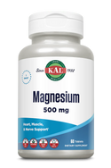 Magnesium  60ct 500mg veg cap by Kal