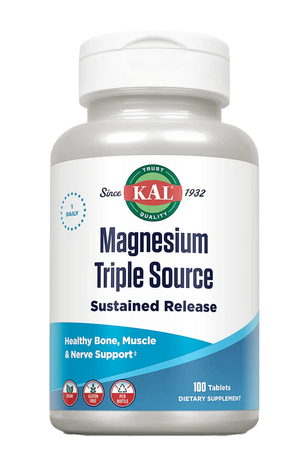 Magnesium Triple Source SR 100ct by Kal