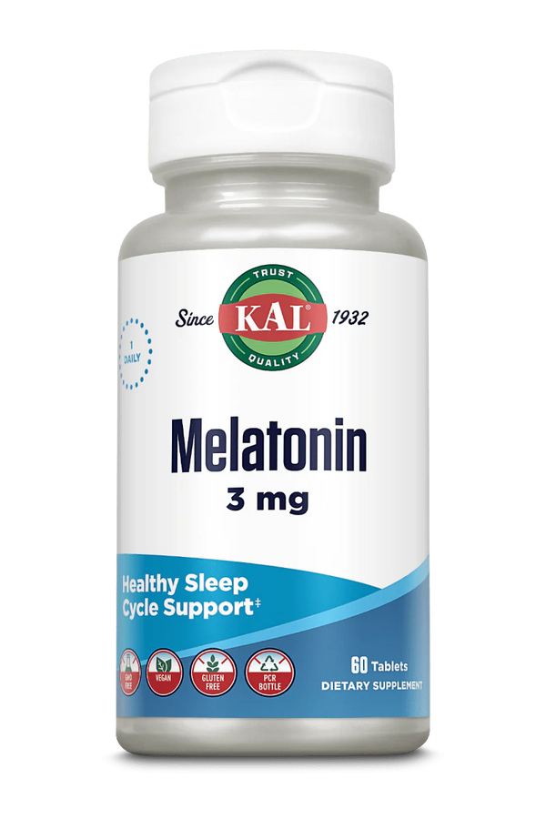 Melatonin SR  30ct 3mg by Kal