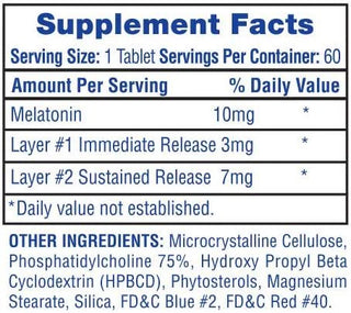 Melatonin 60 tablets - by Hi-Tech Pharma