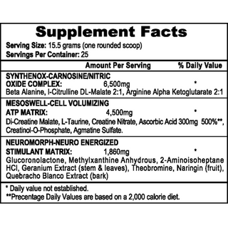 Mesomorph 388g Strawberry Kiwi by APS Nutrition