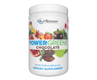 Power Greens Chocolate 300 grams - NuMedica