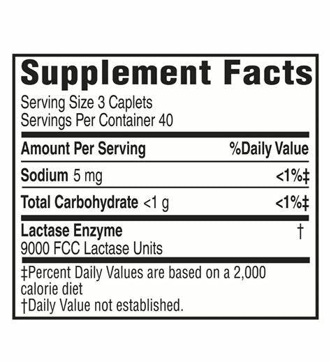 Lactase Enzymes 30ct by Kal