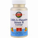 GABA L-Then Strs B Loz-CP  12x  lozenge by Kal