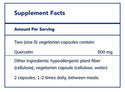 Quercetin  60ct 1000mg by Kal