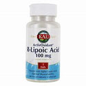 R-Lipoic Acid ActivOxidant  60ct 100mg veg cap by Kal