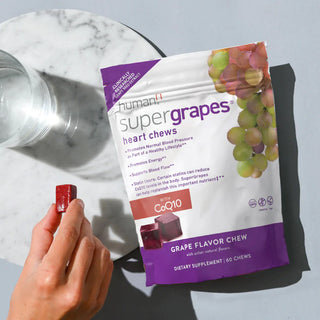 SuperGrapes Heart Chews 60 Chews