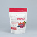 Vitamin D3 Chew Mixed Berry 30 Chews (HumanN)