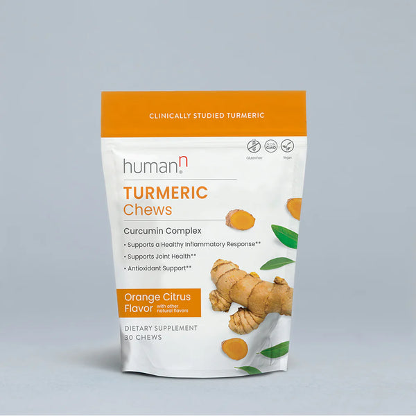 Turmeric Chews Orange Citrus 30 Chews (HumanN)