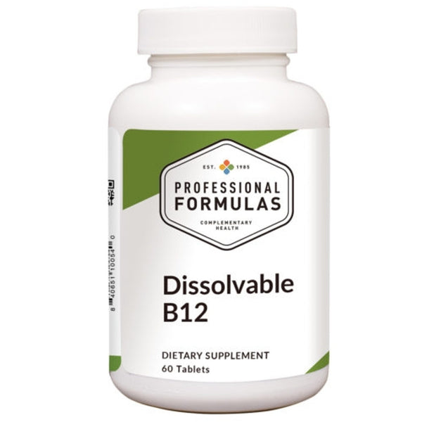 SUBLINGUAL B12 - 60 Tablets (Professional Formulas)