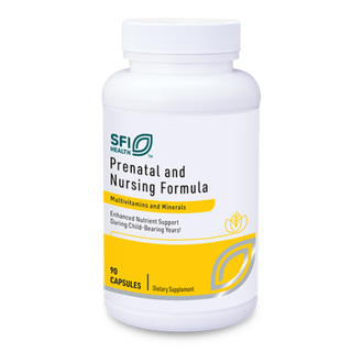 Prenatal & Nursing Formula - 90 Capsules Klaire Labs