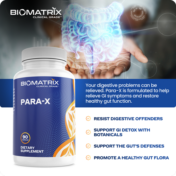 Para-X (90 Caps) (Formerly Paracid-X) - BioMatrix