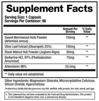 Para-X (90 Caps) (Formerly Paracid-X) - BioMatrix