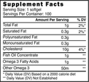 Omega  100 servings/100 caps - by Prime Nutrition