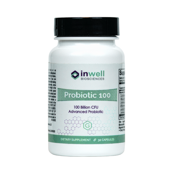 Probiotic 100 - 30 Capsules (Inwell Biosciences)