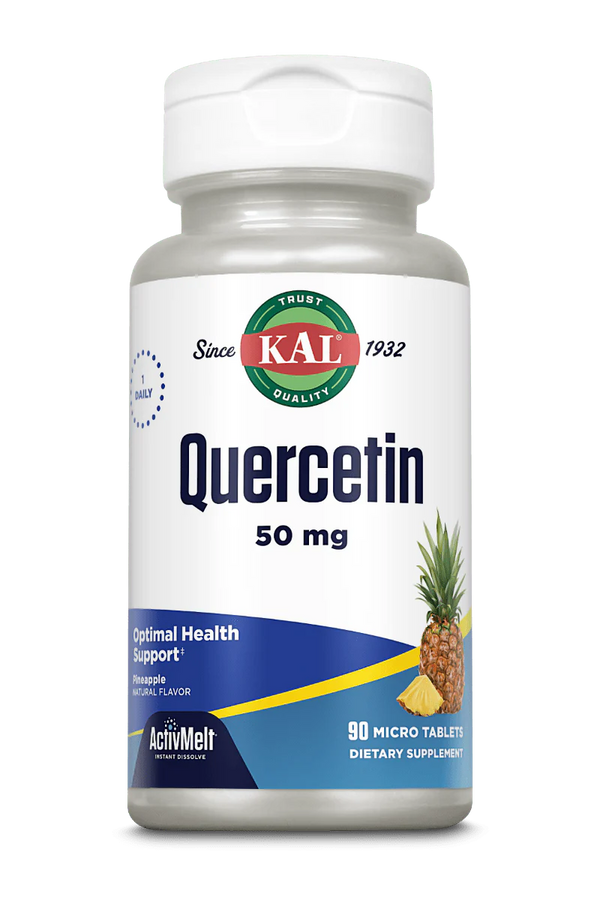 Quercetin  90ct 50mg lozenge Pineapple by Kal