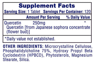 Quercetin 120 tablets - by Hi-Tech Pharma