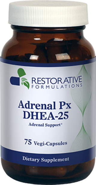 Adrenal Px DHEA-25 - 75 Vegi-Capsules (Restorative Formulations)