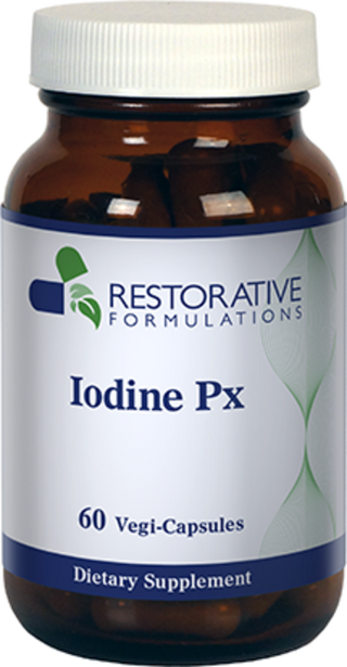 Iodine Px - 60 Vegi-Capsules (Restorative Formulations)