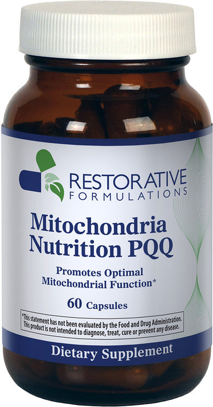 Mitochondria Nutrition PQQ - 60 Vegi-Capsules (Restorative Formulations)