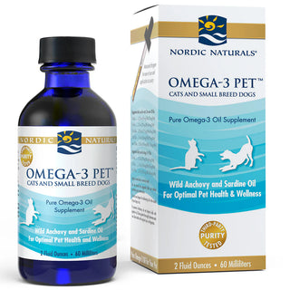 Omega-3 Pet - Cats & Small Dogs - 2 FL OZ (Nordic Naturals)