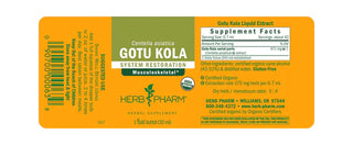 Gotu Kola - Herb Pharm