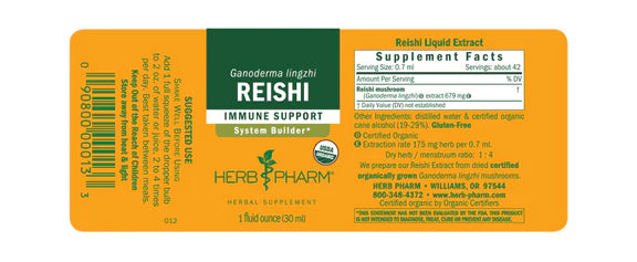 Reishi - 1 FL OZ (Herb Pharm)