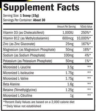 SwoleMate™  30 srv Sour Lemon Candy by Iforce Nutrition