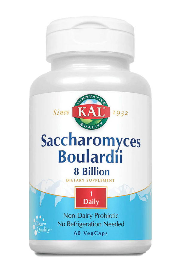 Saccharomyces Boulardii 8 bil  60ct 8bil veg cap by Kal