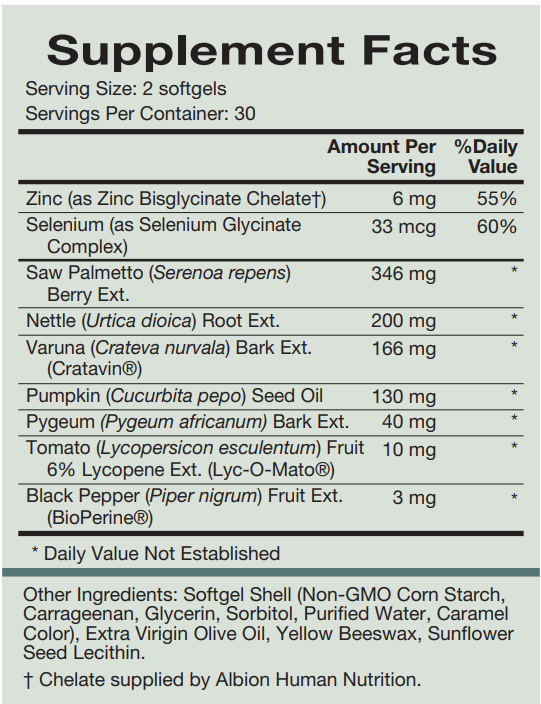 Serenoa Supreme - Natura Health Products