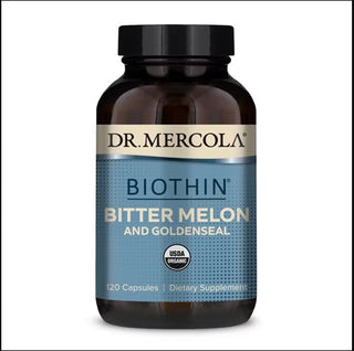 BIOTHIN™ Organic Bitter Melon and Goldenseal 120 Caps by Dr. Mercola