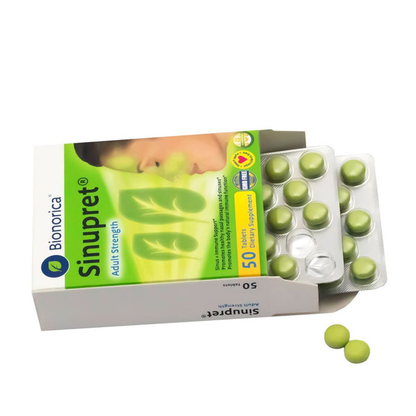 Sinupret Adult Strength 50 tabs - BioNorica