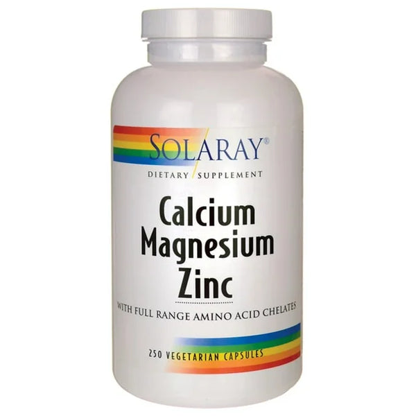 Calcium Magnesium Zinc EA 250ct veg cap by Solaray