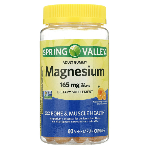 Magnesium Gummies  60ct 80mg gummy Orange by Kal