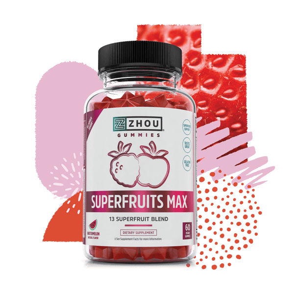 Superfruit Max Gummies by Zhou Nutrition