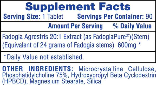 Fadogia Agrestis 20:1 Extract 90 tablets  by Hi-Tech Pharma