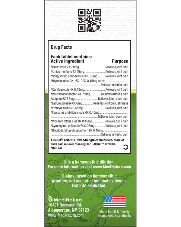 T-Relief Arthritis - MediNatura