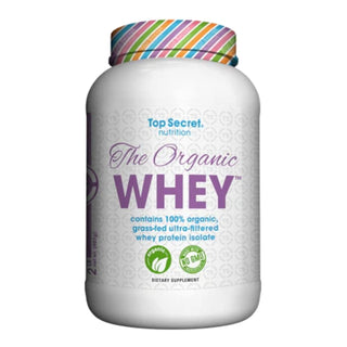 The Organic Whey™ 2lb Chocloate Fudge Milkshake by Top Secret Nutrition