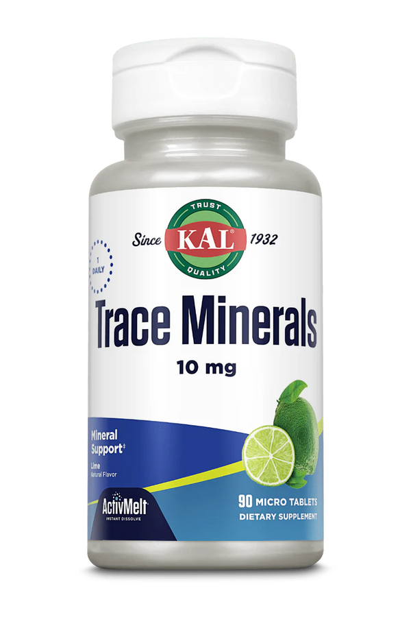 Trace Minerals  90ct 10mg lozenge Lime by Kal