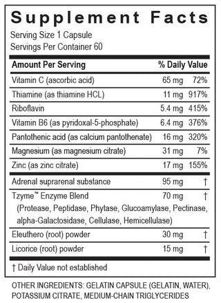 Adrenal Complex - Transformation Enzymes