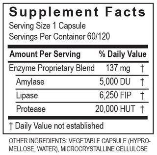 LypoZyme 60 caps - Transformation Enzymes