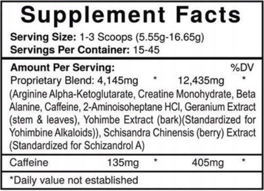 Jack3d® 250g Fruit Punch by USPLabs