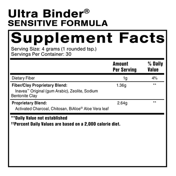 Ultra Binder® Sensitive Formula - 120 Grams (Quicksilver Scientific)