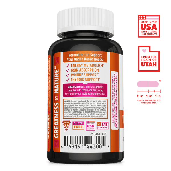 Vegan Essentials by Zhou Nutrition