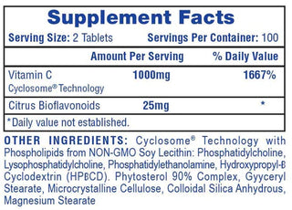 Vitamin C 200 tablets by Hi-Tech Pharma