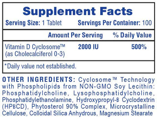 Vitamin D3 100 tablets by Hi-Tech Pharma