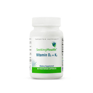 Vitamin D3 + K2 - 60 Capsules (Seeking Health)