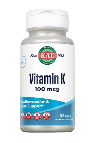 Vitamin K Tablets 100 mcg 100ct by KAL