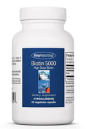 Biotin 5000 - 60 Vegetarian Capsule (Allergy Research Group)